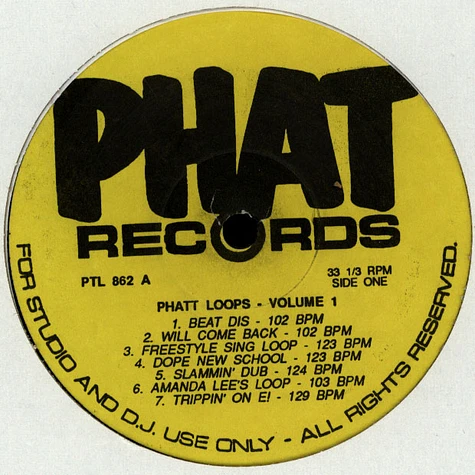 Phatt Loops - Volume 1