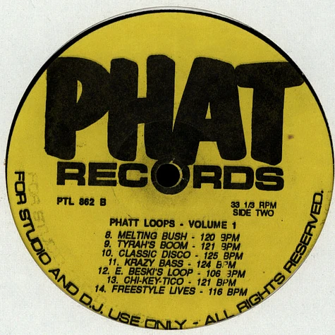 Phatt Loops - Volume 1