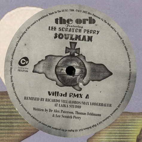 The Orb & Lee Perry - Soulman Villod a.k.a. Ricardo Villlalobos & Max Loderbauer Mixes