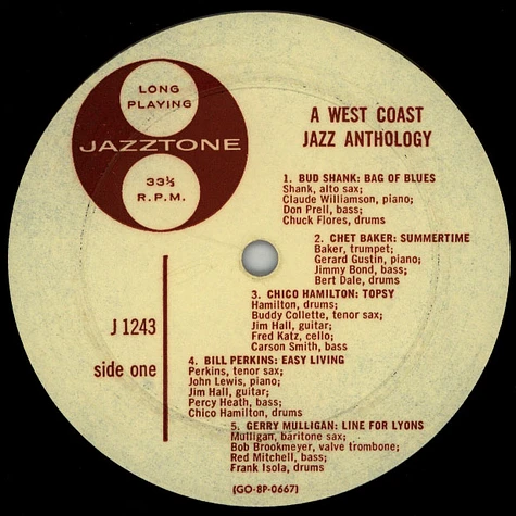 V.A. - A West Coast Jazz Anthology