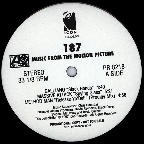 V.A. - 187 (Music From The Motion Picture)