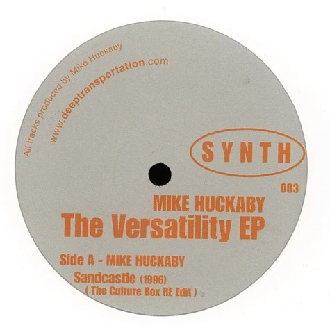Mike Huckaby - The Versatility EP