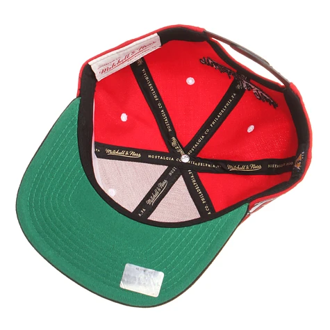 Mitchell & Ness - New Jersey Devils NHL Wool 2 Tone Snapback Adjustable Cap