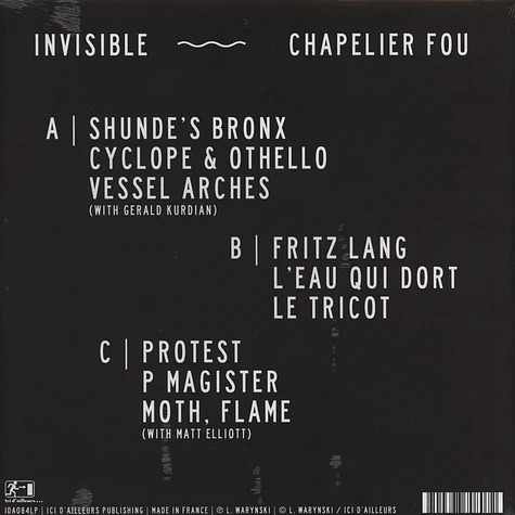Chapelier Fou - Invisible