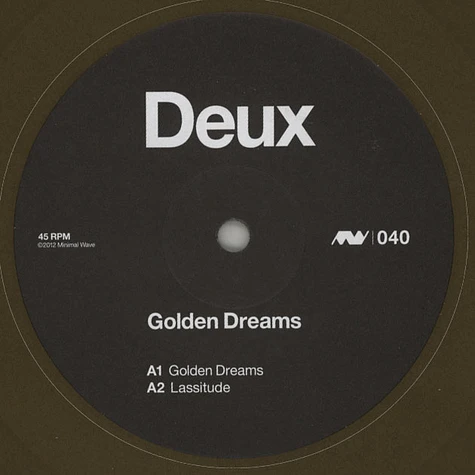 Deux - Golden Dreams EP