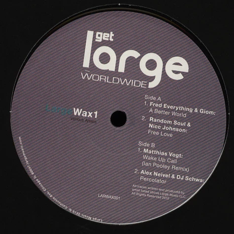 V.A. - Large Wax 1