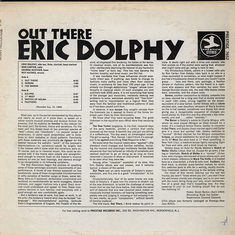 Eric Dolphy - Out There