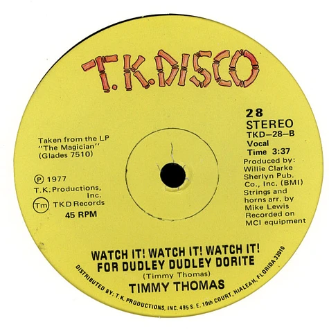 Timmy Thomas - Stone To The Bone
