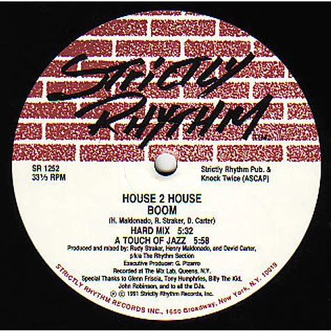 House 2 House - Boom / I Need Your Love