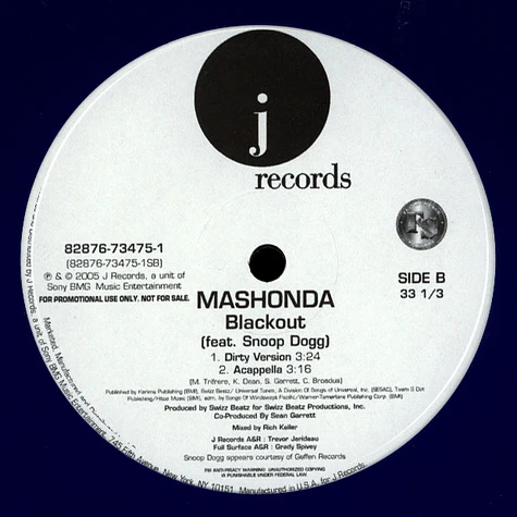 Mashonda - Blackout