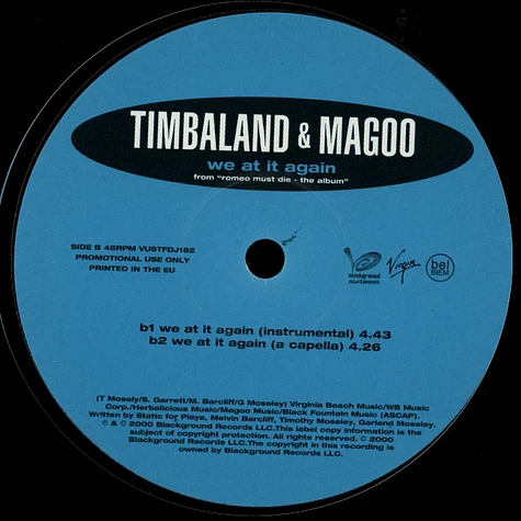 Timbaland & Magoo - We at it again