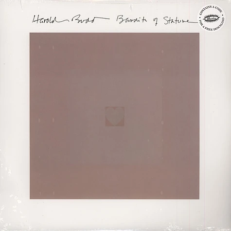 Harold Budd - Bandits Of Stature