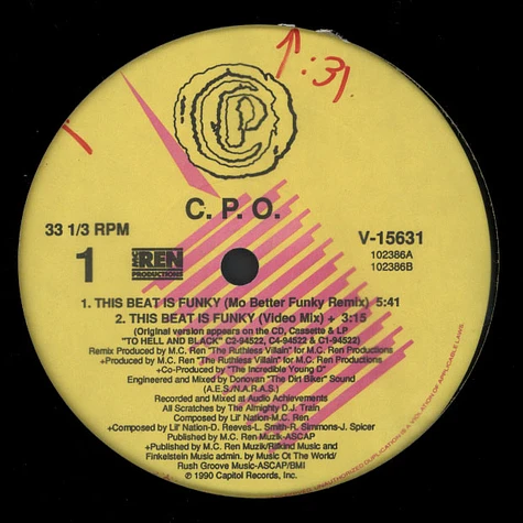 C.P.O. - This Beat Is Funky