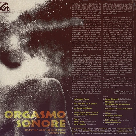 Orgasmo Sonore - Revisiting Obscure Film Music Volume 2