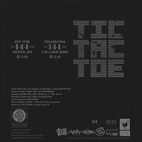 Lewis Parker, T.R.A.C. & John Robinson - Tic-Tac-Toe Black Vinyl Edition