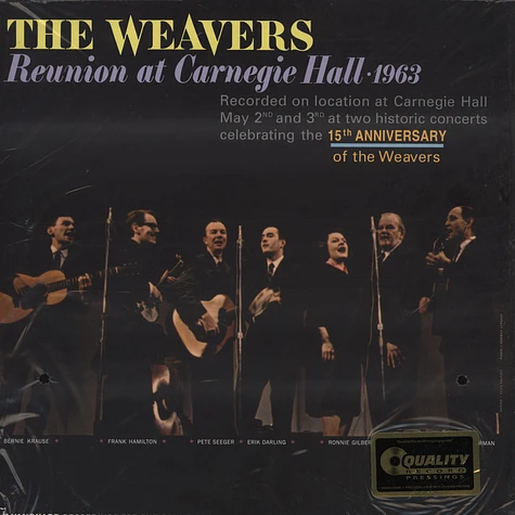 Weavers - Reunion At Carnegie Hall 1963