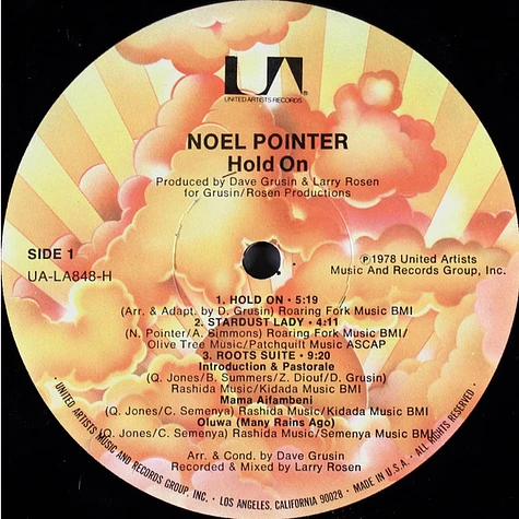 Noel Pointer - Hold On