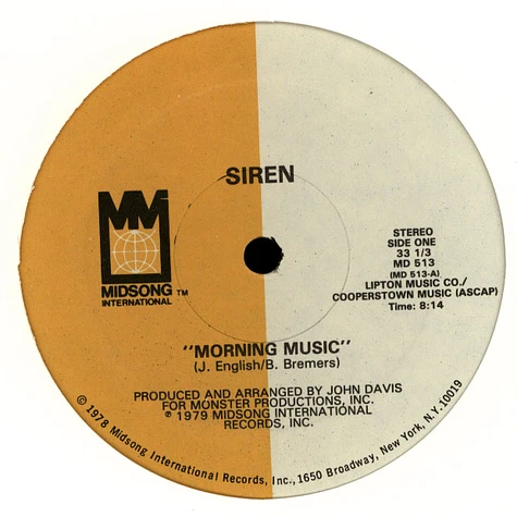 Siren - Morning Music
