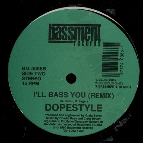 Dopestyle - I'll Bass You (Remix)