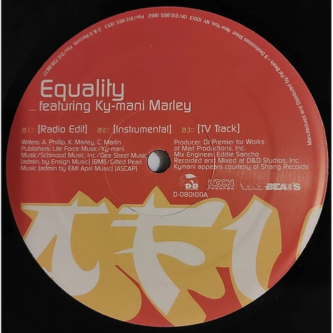 Afu-Ra - Equality / Bring It Right