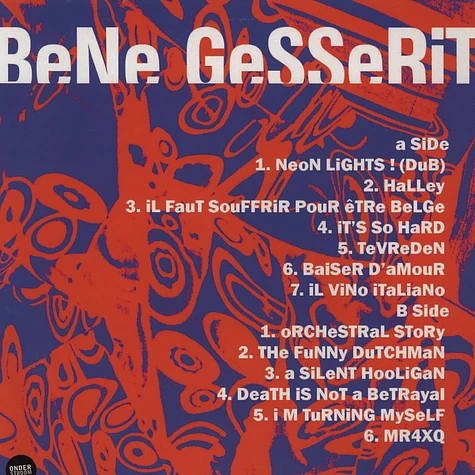 BeNe GeSSeRiT - Half Unreleased Madness