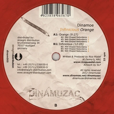 Dinamoe - Infinicious Orange