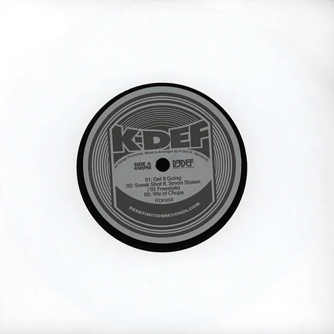 K-Def - Sneak Shot EP