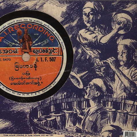 V.A. - Crying Princess: 78 Rpm Records From Burma