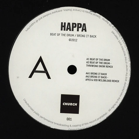 Happa - Beat Of The Drum