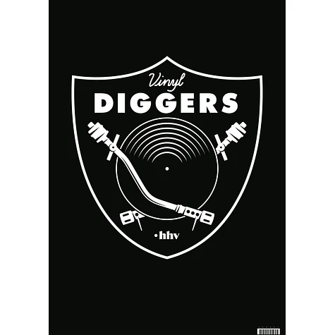HHV - Vinyl Diggers Crest Poster
