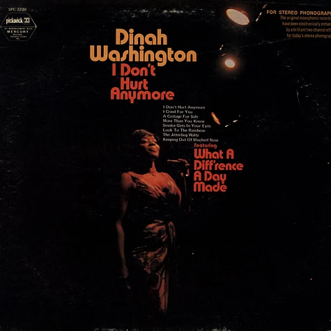Dinah Washington - I Don't Hurt Anymore