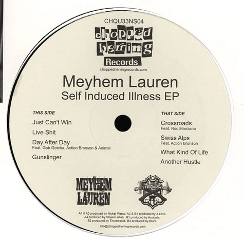 Meyhem Lauren - Self Induced Illness EP