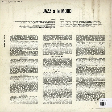 V.A. - Jazz A La Mood