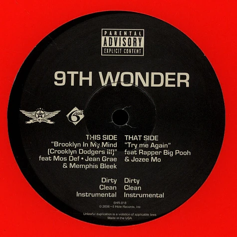 9th Wonder - Brooklyn In My Mind (Crooklyn Dodgers III)