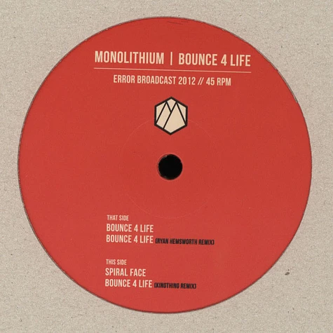 Monolithium - Bounce 4 Life