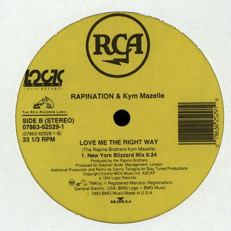 The Rapino Brothers & Kym Mazelle - Love Me The Right Way (The Danny Tenaglia Remixes)