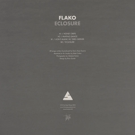 Flako - Eclosure Black Vinyl Version