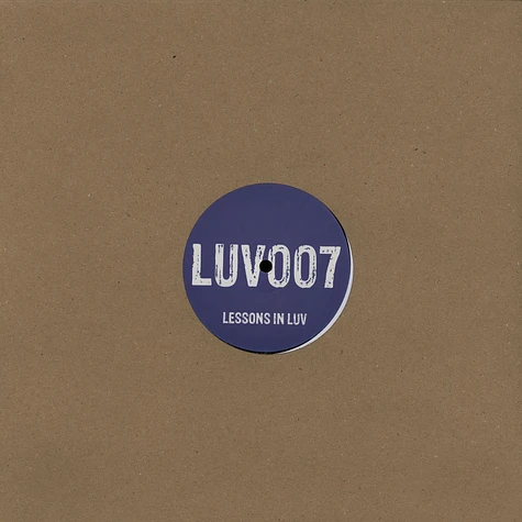 V.A. - Lessons In Luv