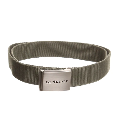 Carhartt WIP - Clip Belt Chrome