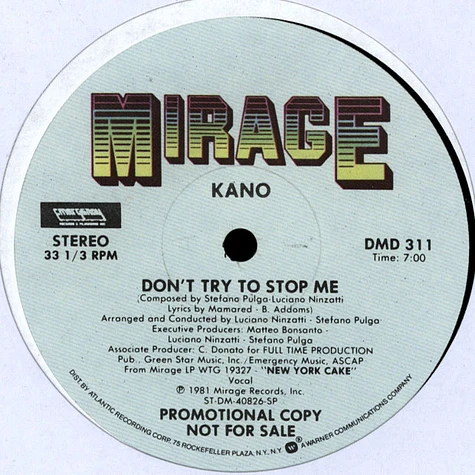 Kano - Don't Try To Stop Me