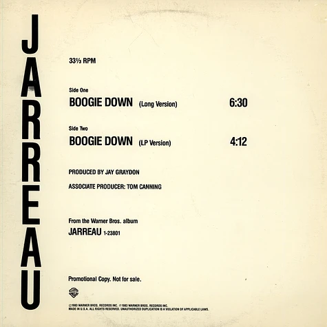 Al Jarreau - Boogie Down