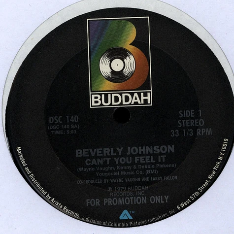 Beverly Johnson - Can't You Feel It