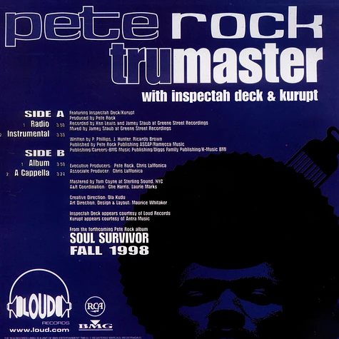 Pete Rock - Tru master feat. Inspectah Deck & Kurupt