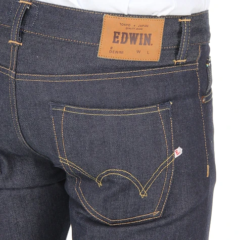 Edwin - ED-80 Slim Pants Rainbow Selvage Denim,12,8 oz
