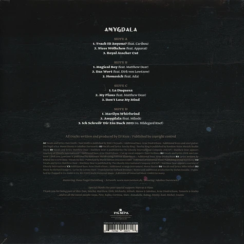 DJ Koze - Amygdala Black Vinyl Edition