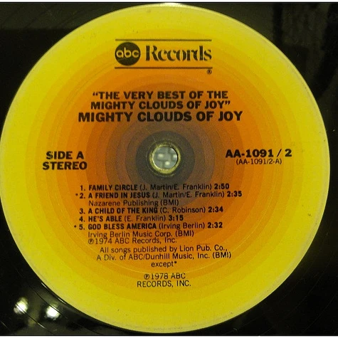 The Mighty Clouds Of Joy - The Very Best Of The Mighty Clouds Of Joy