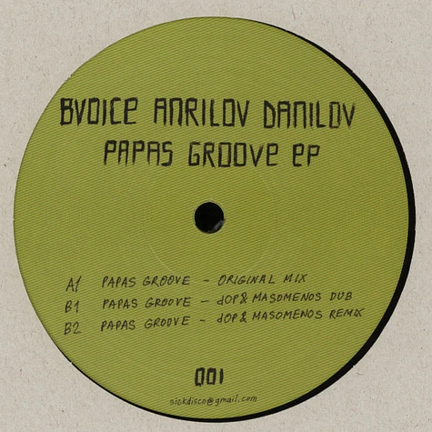 Bvoice, Anrilov, Danilov - Papas Groove EP