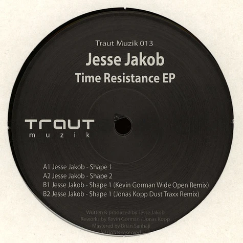 Jesse Jakob - Time Resistance EP