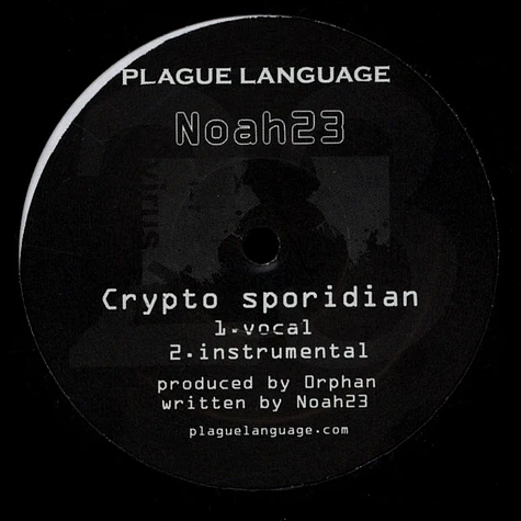 Noah23 / Baracuda - Crypto Sporidian / Deadly Rays