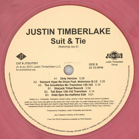 Justin Timberlake - Suit & Tie feat. Jay-Z